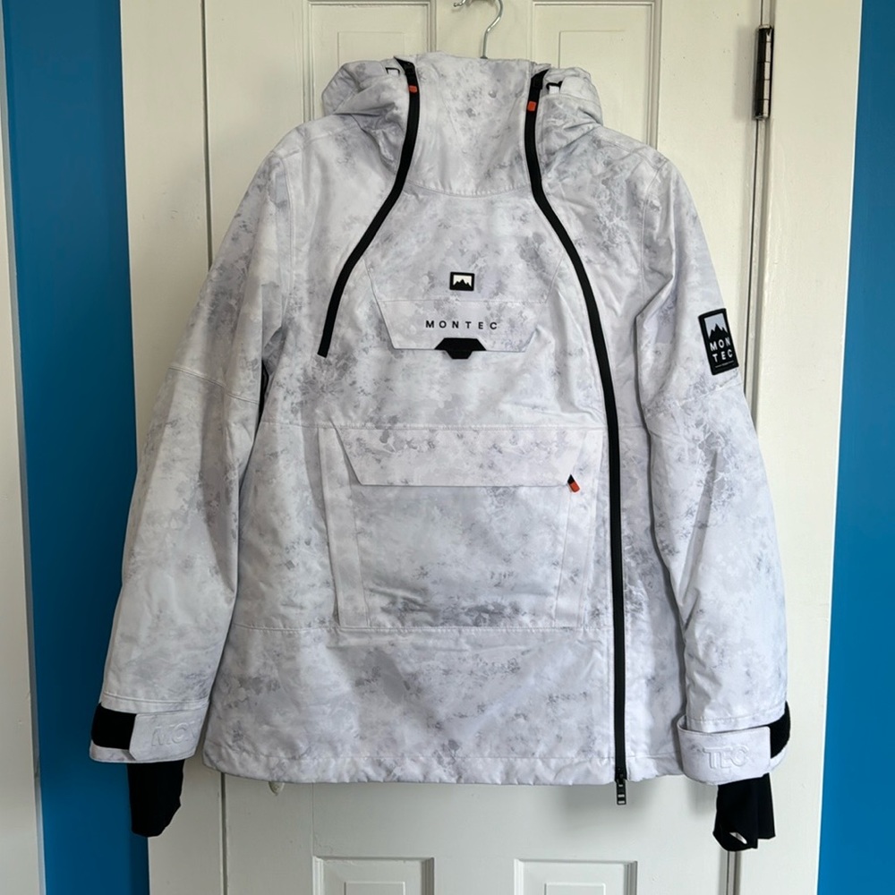 Montec Doom Jacket - White Tiedye (Insulated)